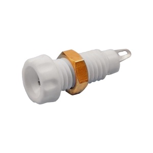 Insulated 4mm Sockets - White